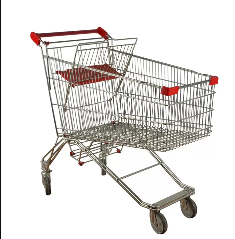 Blog công ty mới nhất về How Ergonomic Design Improves Supermarket Shopping Trolleys