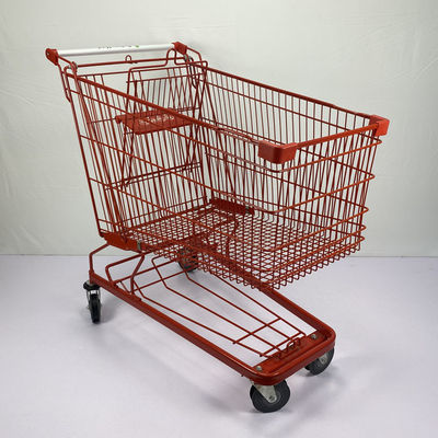 Mua Cửa hàng tổng hợp 240L Xe đẩy mua sắm kim loại thép loại châu Á công suất cao online manufacture
