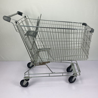 Mua 240L Nhà kho phong cách Úc Loại Siêu thị Giỏ mua hàng Xe đẩy mua sắm Siêu thị dung lượng cao online manufacture