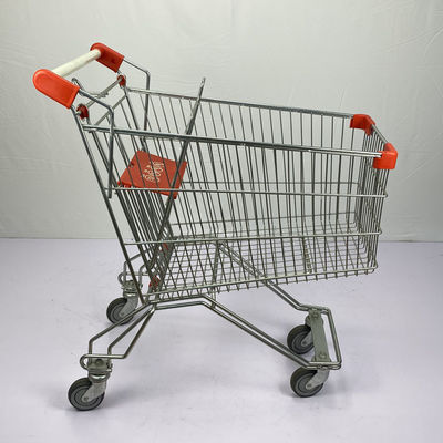 Mua Siêu thị kiểu Nga thông thường Giỏ hàng tạp hóa 125L có bánh xe PU online manufacture