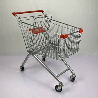 Mua Xe đẩy siêu thị bằng thép 125L Q195 theo phong cách châu Âu có ghế trẻ em online manufacture