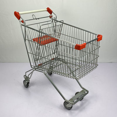 Mua Xe đẩy mua sắm bằng kim loại kiểu Nga Xe đẩy hàng tạp hóa siêu thị 125L online manufacture