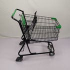 OEM ODM 80L Market Shopping Trolley Q195 Steel Store Shopping Cart