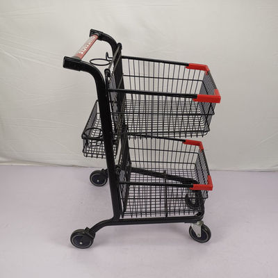 Mua Ba giỏ Giỏ mua hàng 80L Xe đẩy bằng thép Carbon Q195 Giỏ hàng bằng kim loại online manufacture