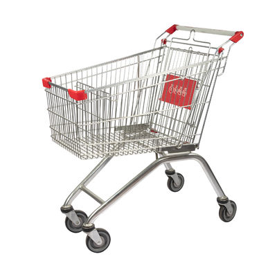 Mua Zinc Carbon Steel Q195 Shop Xe đẩy hàng 80L Phong cách Châu Âu online manufacture