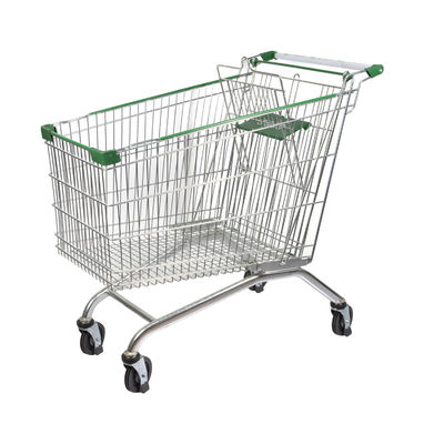Mua Nhà sản xuất giỏ hàng siêu thị châu Âu 240L màu xanh lá cây tùy chỉnh Bán buôn online manufacture