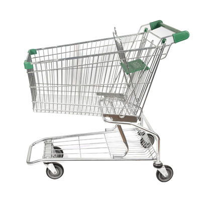 Mua Doanh số bán hàng cao 125L Cổ điển Thông thường Mỹ Giỏ hàng bằng kim loại Bán buôn Giỏ hàng tạp hóa Siêu thị online manufacture