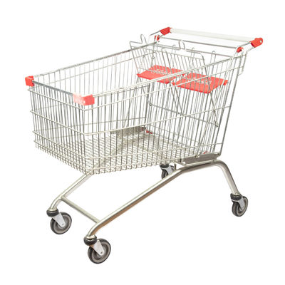Mua Xe đẩy hàng tạp hóa phong cách châu Âu 275L có ghế trẻ em kép online manufacture