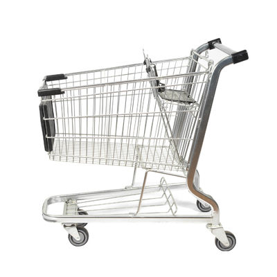 Mua Phong cách Mỹ 125L Giỏ thép tùy chỉnh Giỏ hàng siêu thị Giỏ hàng có bảng quảng cáo online manufacture