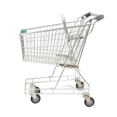 Mua Xe đẩy mua sắm kim loại lớn 125L thông thường Xe đẩy mua sắm chuỗi cửa hàng Úc online manufacture