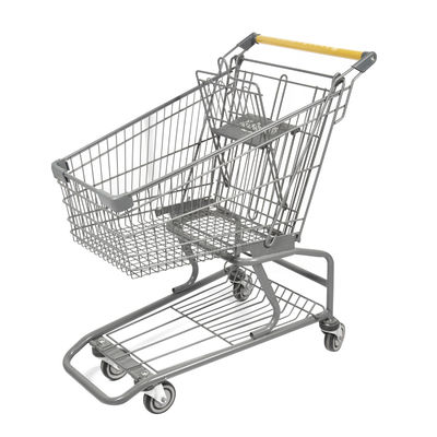 Mua Xe đẩy mua hàng bằng thép thép 60L Q195 Xe đẩy mua sắm bán lẻ kiểu Mỹ online manufacture