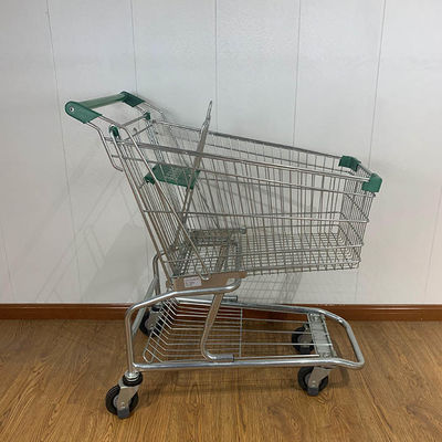 Mua 100L cửa hàng tạp hóa Rolling Trolley kiểu Mỹ siêu thị mua sắm xe đẩy online manufacture