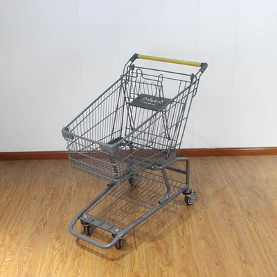 Mua 80L Xe bán hàng siêu thị galvanized Travellator bánh xe kim loại xe mua sắm online manufacture