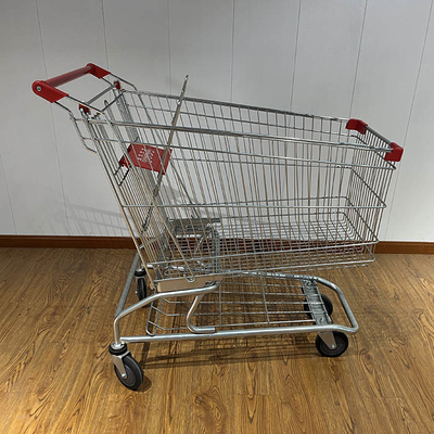 Mua 180L General store Supermarket Trolleys kiểu Mỹ Supermarket Shopping Trolley với bánh xe 5 inch online manufacture