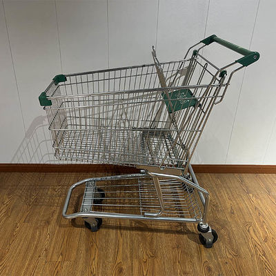 Mua Xe đẩy hàng siêu thị kim loại chất lượng cao 125L kiểu Mỹ tùy chỉnh online manufacture
