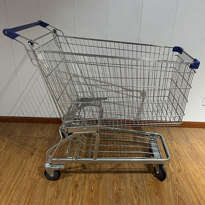 Mua 240L Large Capacity Convenience Store Grocery Carts Metal Durable German type Steel Shopping Cart sản xuất trực tuyến